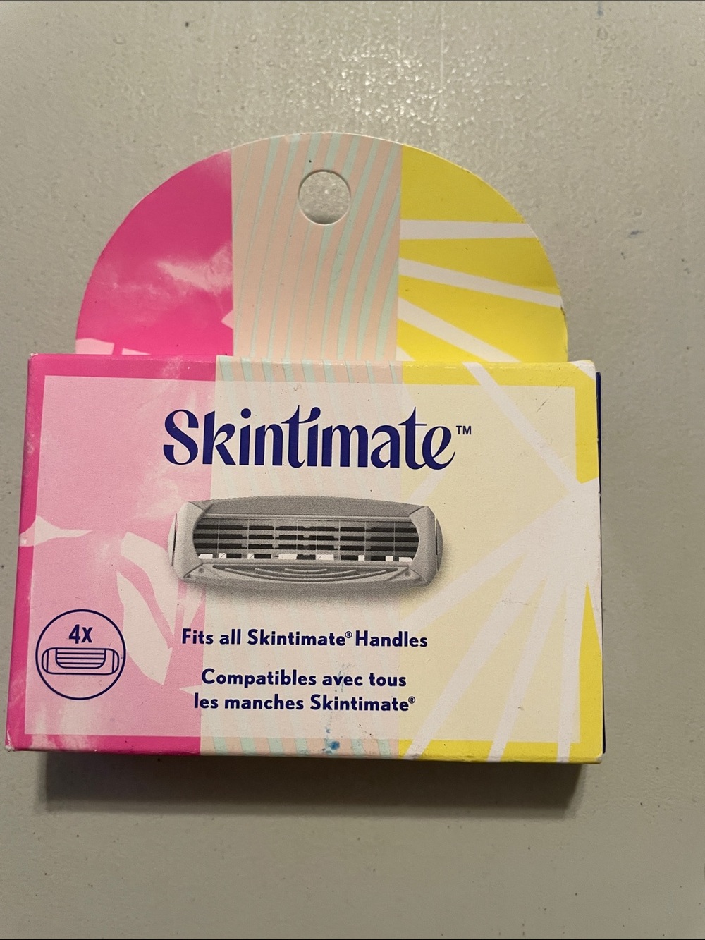 Skintimate 4 cartridges refills New